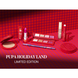 Weihnachtsmake-up mit Pupa Limited Edition Holiday Land