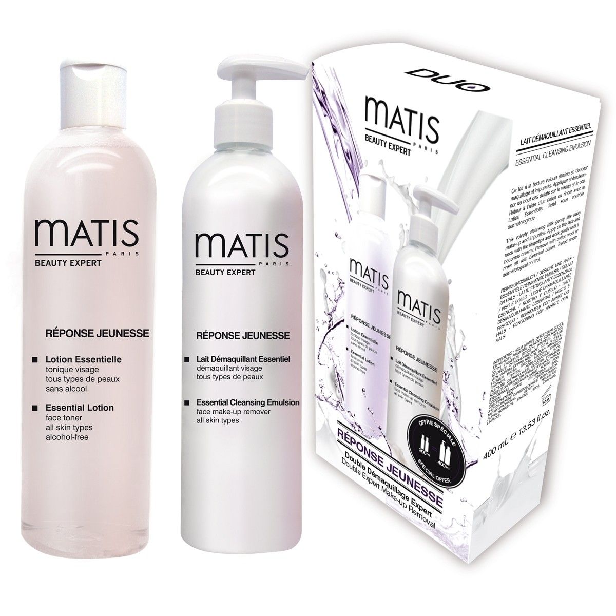Abbildung von Matis Cleansing Duo Réponse Délicate 400 ml Reinigung Beauty