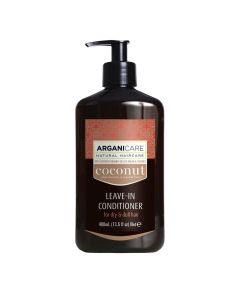Arganicare Leave-In Conditioner For Very Dry & Dull Hair - Argan & Coconut 400 Ml