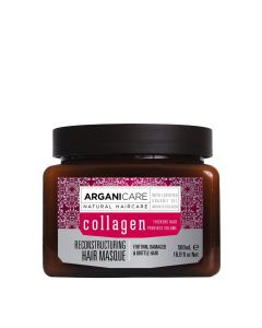 Arganicare Reconstructuring Hair Masque For Thin, Damaged & Brittle Hair - Argan & Collagen 500 Ml