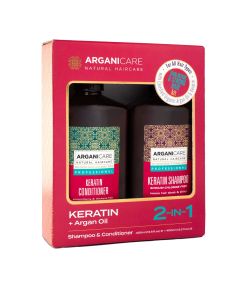 Arganicare Total Repair & Strong Hair Kit - Keratin