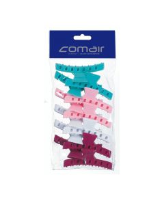 Comair Water Wave Clamps, Assorted, 12 Pcs