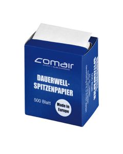 Comair End Papers 500 Sheets 70 X 50 Mm Folded