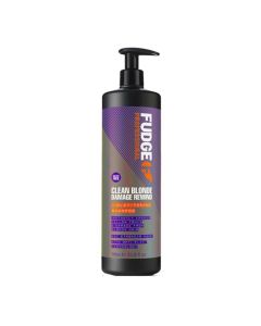 Fudge Clean Blonde Damage Rewind Violet-Toning Shampoo 1000 Ml