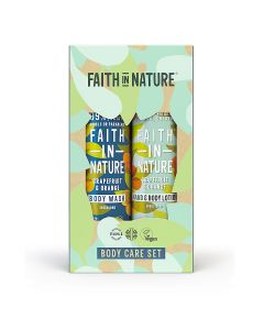 Faith In Nature Gift Set Body Care Grapefruit & Orange