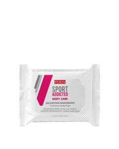 Pupa Sport Addicted Body Care Deodorant Wipes
