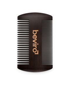 Beviro Pear Wood Beard Comb