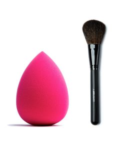 Combideal The Make-Up Blender Pink + The Brush Poederkwast