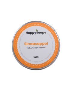 HappySoaps Natuurlijke Deodorant Sinaasappel 50 g