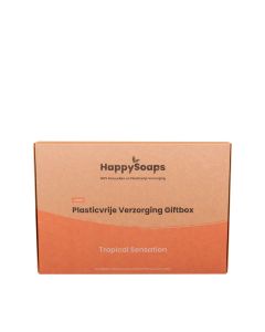 HappySoaps Plasticvrije Verzorging Giftbox - Tropical Sensation Large
