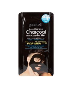 The Pastel Shop Deep Cleansing Charcoal Peel Off Mask For Men 10 Ml