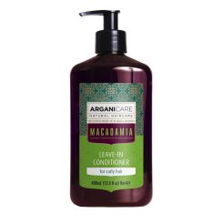 Arganicare Macadamia Leave-In Conditioner For Curly Hair - Argan & Macadamia 400 Ml