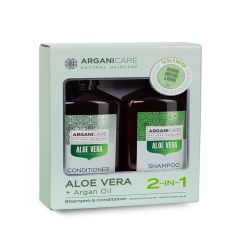 Arganicare Duo Box Shampoo + Conditioner Aloe Vera