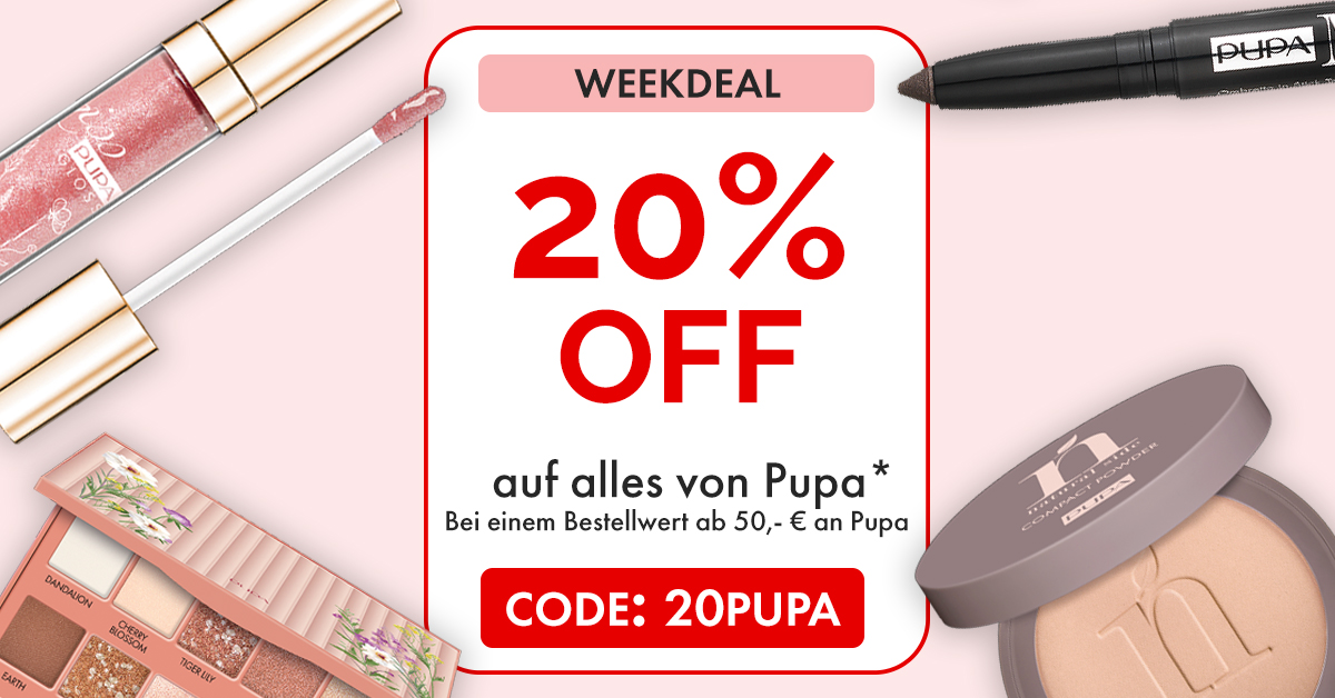 Pupa Weekend Deal